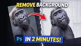 How to remove background in photoshop in 2 minute