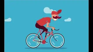 Pure Css Biker Animation Complete Tutorial