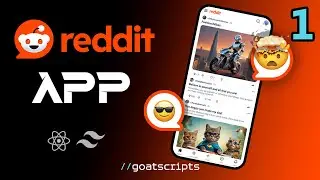 🔴 Build Reddit App Clone with React Native: (React Native, TailwindCSS) | Part 1
