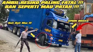 Detik-detik Mengerikan !!! Sopir Berani Ambil Resiko, Turun di Posisi Paling Curam Sitinjau Lauik