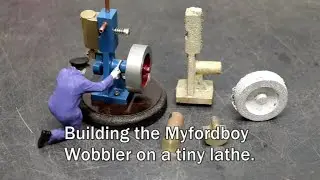Building the Myfordboy Wobbler on a Tiny Sieg Co Lathe. No other machine tools required.