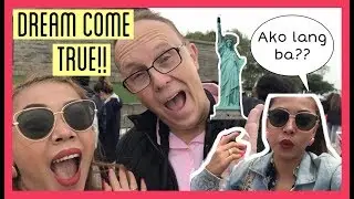 AKO LANG BA?? + STATUE OF LIBERTY AND ELLIS ISLAND TOUR| NEW YORK DAY 3 |swiss-filipina travelvlog