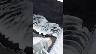 Black Sand Beach Resin Waves  #resintutorial #resinwaves