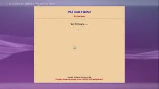 Bukti PS3 Auto Flasher berhasil di HFW 4.84 - PS3 NOR