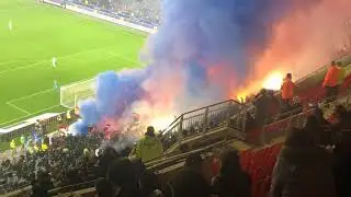 France Ligue 1 Lyon vs Nice November 23, 2019: Hooligan antics