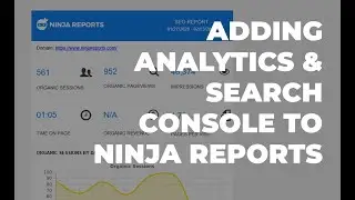 Connect Google Analytics & Google Search Console in Ninja Reports