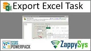 SSIS Export Excel Task - Generate excel Dynamically