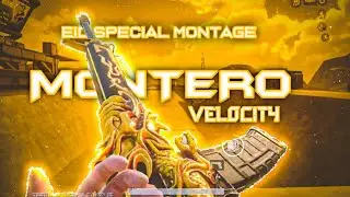 MONTERO-Pubg Mobile Montage || Velocity #PUBGM,#Eid_Special || PUBG Mobile