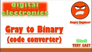 gray to binary code converter | design of 4 bit gray to binary code converter