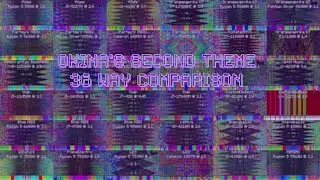 [Black MIDI] Okina's 2nd Theme: Secret God Matara - Hidden Star in All Seasons // 36 Way Comparison