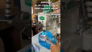 SEWPOWER SP-787-CB356-EST-DS/W mesin jahit overdeck kepala kecil otomatis potong benang #machine