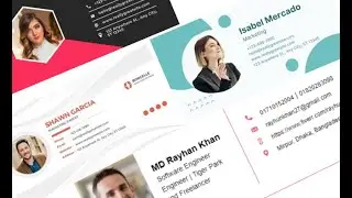 Email signature via Adobe Photoshop ||  Bangla Tutorial 2023