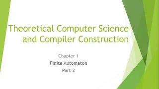 Theoretical Computer Sscience PPT 3