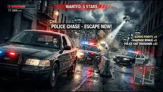 Can I Escape 5 Stars in GTA 4? 🚔💨GTA 4 CHASE YOU CAN’T MISS 😳