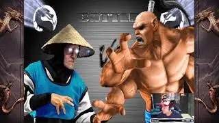 Ele nao perdoou o boss no mortal kombat