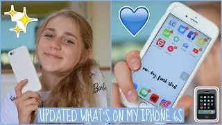 Updated What's On My iPhone 6s 2018! | EvieEllen