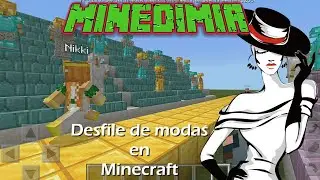 Aquí no hay quien viva 👘 Desfile de modas 👕 - 👔 Pasarela en Minecraft  👖