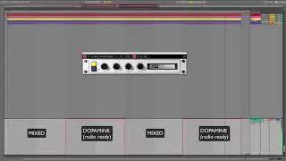 Gem Dopamine (DOLBY CAT22) plugin on master track.