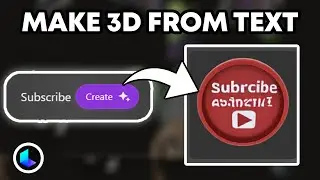 How To Make 3D Objects From Text Using AI | Quick & Easy