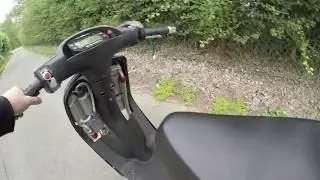 Havoc Zip SP 100cc Racing through the Country side