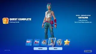 How To Unlock Katalina Without Phone!! (FREE SKIN)