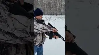 Стрельба с АК 74М на 100м