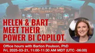 Helen & Bart Meet Their Power BI Copilot
