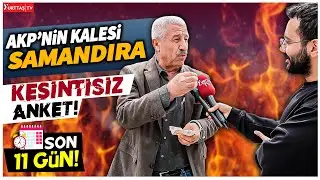 AKP'nin Kalesi Sancaktepe / Samandıra kime oy verecek | Seçime son 11 gün! Saçları yolduran anket!