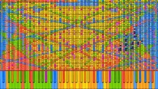 [Black MIDI] Avicii - Wake Me Up | 223,000 notes ~ HDSQ