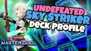 A CHILD Went UNDEFEATED in MASTER DUEL With This Deck | Sky Striker Deck Profile