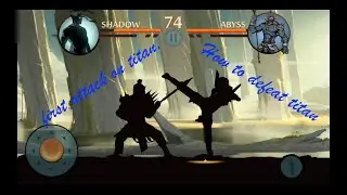First attack on titan | #bairagaming |shadow fight 2