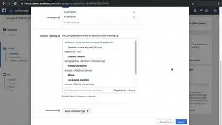 Refine your audience with behavior targeting - How to Create Facebook Ads
