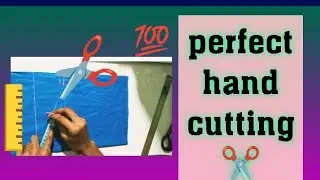 perfect hand cutting ✂️✂️,,#sewingpatterns