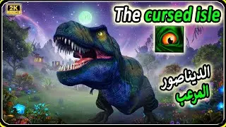 عيش حياة الديناصورات للجوال | الديناصور المرعب🔥The cursed isle (3#)