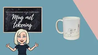 Mug met tekening | Teddie B.