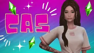 Болтаю и создаю симку | CAS 🤍 SIMS 4