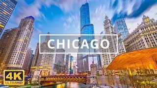 Chicago, USA 🇺🇸 | 4K Drone Footage