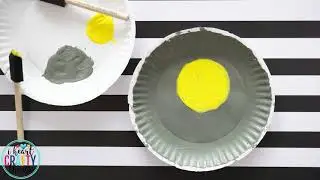 How to Make a  Flying Witch Paper Plate Craft