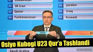 Osiyo Kubogi U23 Qur’a Tashlandi. Osiyo Kubogi 2023 Saralash O’zbekistonda Bo’lib O’tadi. 17.02.2022