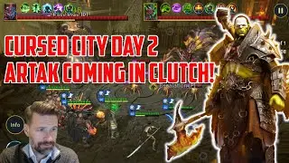 Cursed City Day 2 - Time to fight the Big Boys! Raid Shadow Legends 