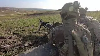 US Army 3rd Squadron, 2d Cavalry Regiment live fire exercises in Grafenwoehr, Germany