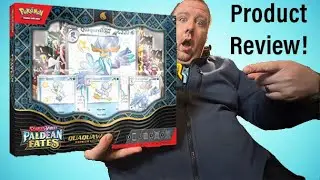 Paldean Fates Shiny quaquaval ex Premium Collection Box - Product Review