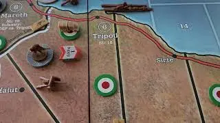 Axis and Allies North Africa Game Play!