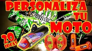 MEJORES ideas para PERSONALIZAR o TUNEAR tu motocicleta (parte 2)