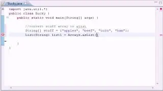 Intermediate Java Tutorial   12   addAll