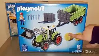 OUVERTURE PLAYMOBIL - TRACTEUR - REF 5121