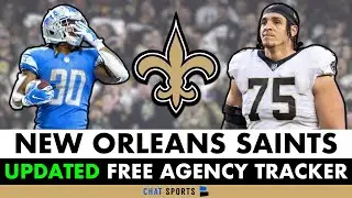 Saints Free Agency Tracker: Every Move The Saints Have Made In NFL Free Agency + Andrus Peat News