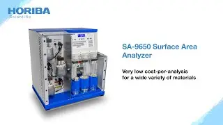 SA-9650 Surface Area Analyzer from HORIBA Scientific