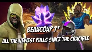 all my 7 stars pulled during and after the crucible | Marvel Contest of Champions