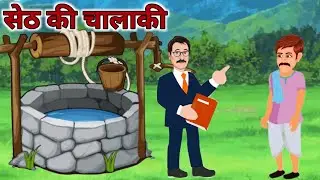 सेठ की चालाकी का पर्दाफाश | HINDI CARTOON STORY | MORAL STORIES IN HINDI